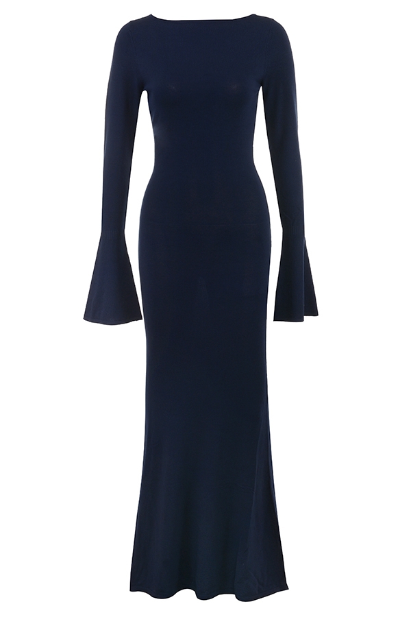 Christiane  Midnight Blue Maxi Dress — image 9
