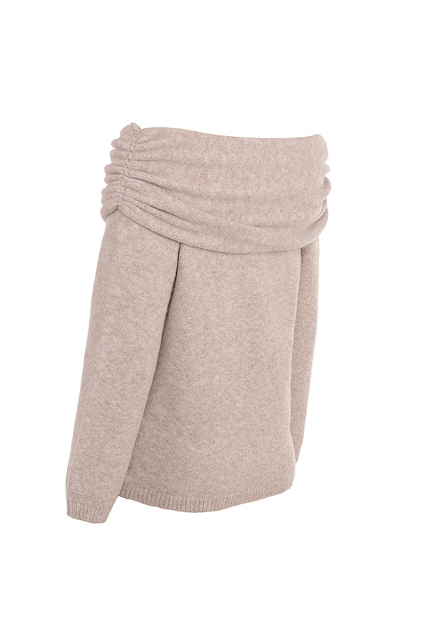 Mistress Rocks Biscuit Knit Off Shoulder Sweater - SALE — image 12