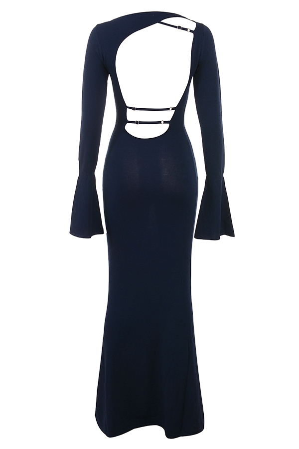 Christiane  Midnight Blue Maxi Dress — image 11