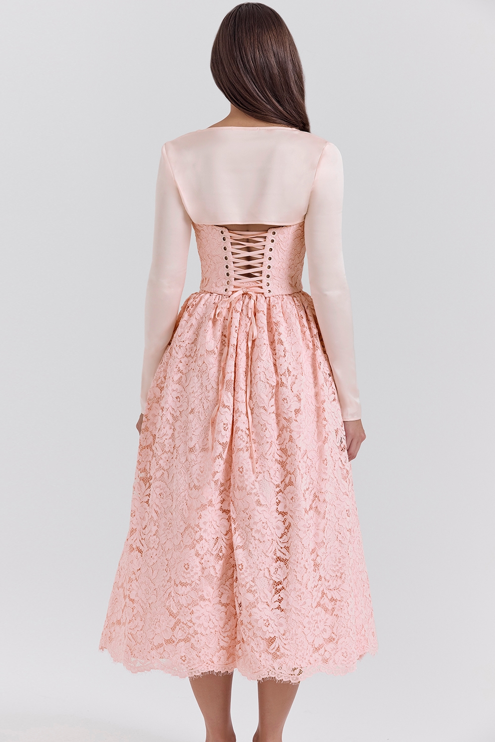 Duchess  Ballerina Pink Lace Corset, Skirt and Bolero — image 7