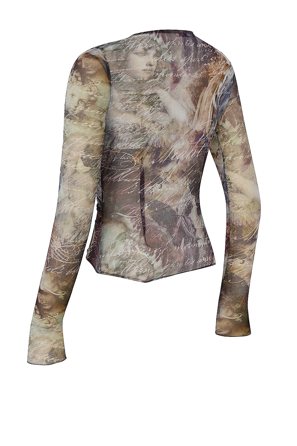 Mistress Rocks Draped Printed Top - SALE — image 12