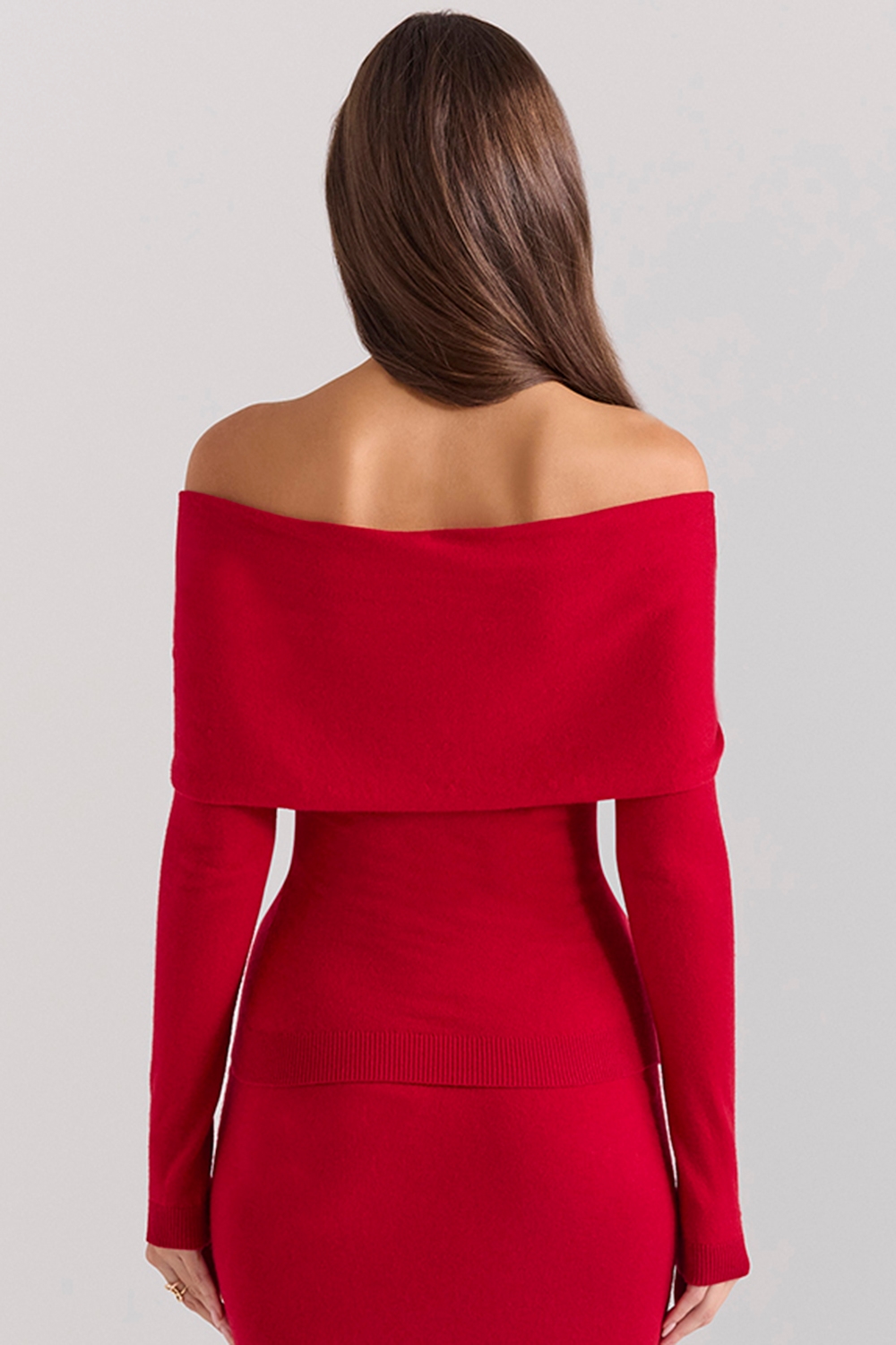 Amaryllis  Holly Red Cashmere Blend Sweater — image 6