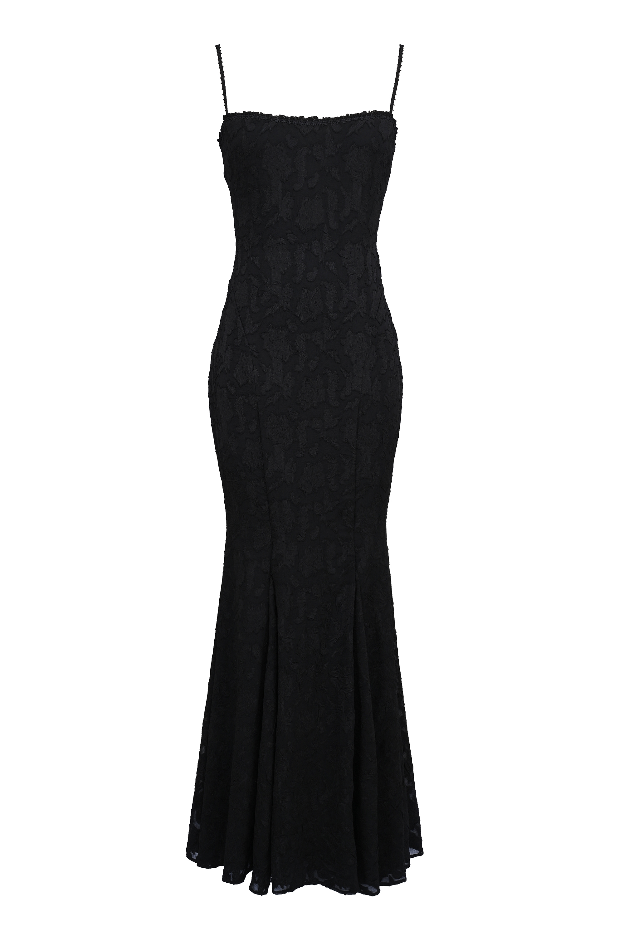Joan  Black Lace Maxi Dress — image 8