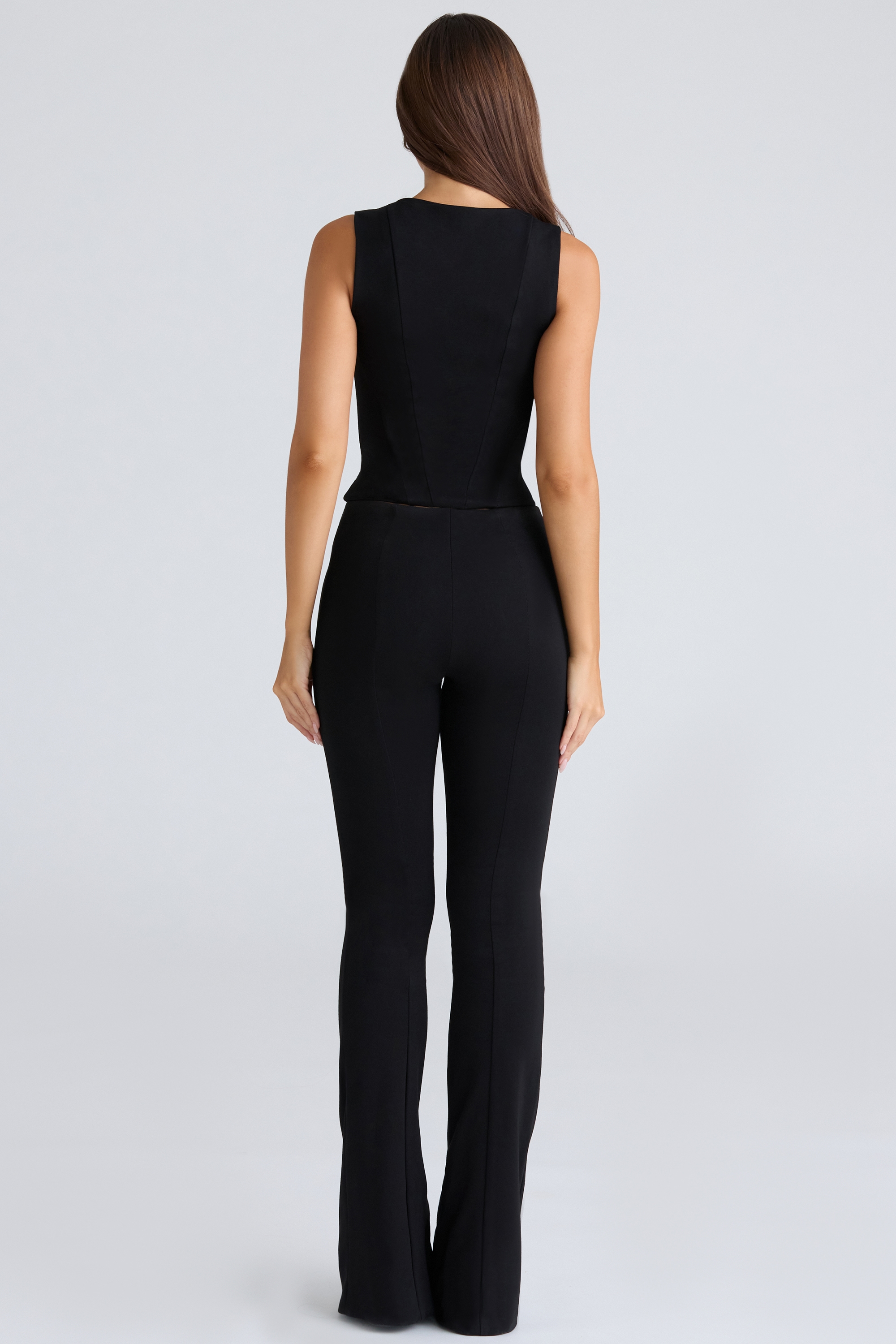 The Fitted Trousers  Black Stretch Trousers — image 7