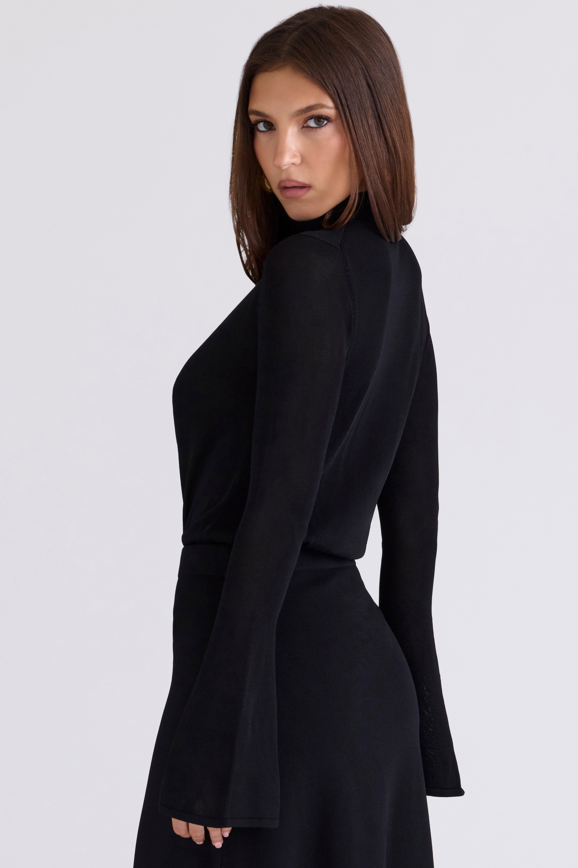 Lois  Black Keyhole Bodysuit — image 2