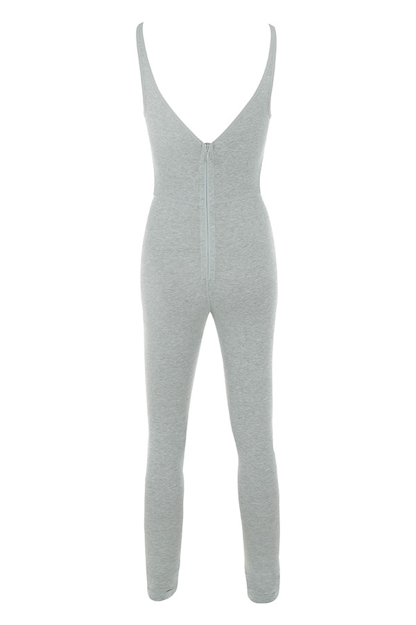 Kalani  Grey Soft Loungewear Jumpsuit — image 16