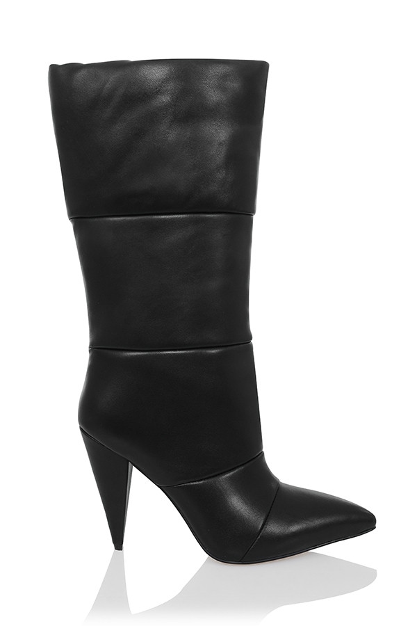 Phenomenon  Black Leather Puffa Boots — image 6
