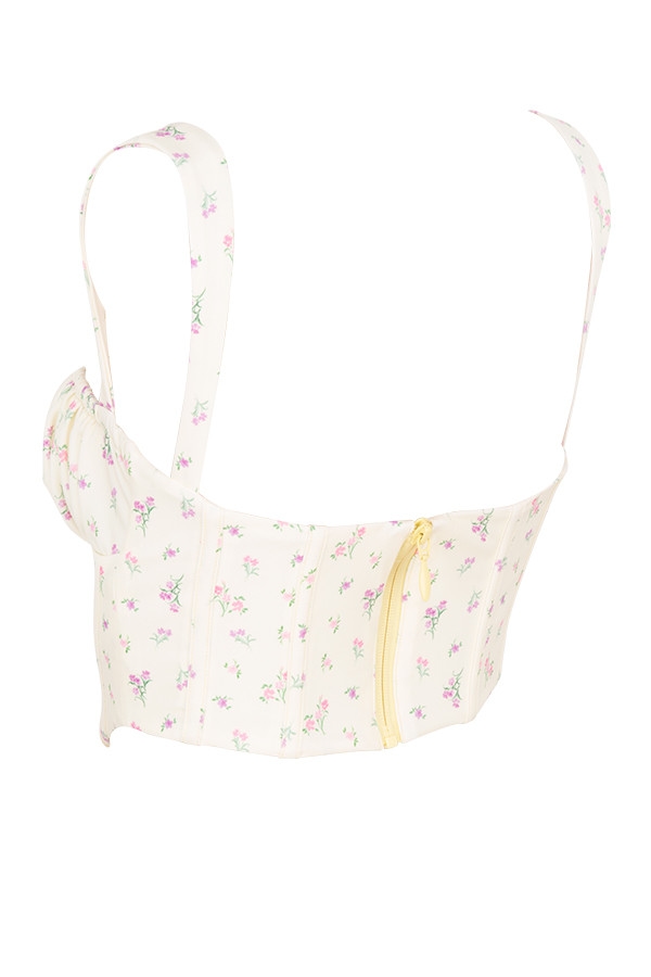 Gene  Lemon Floral Corset — image 13