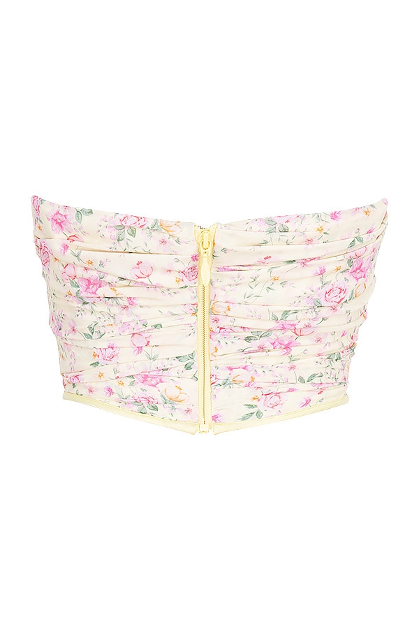 Vivienne  Lemon Floral Corset — image 17