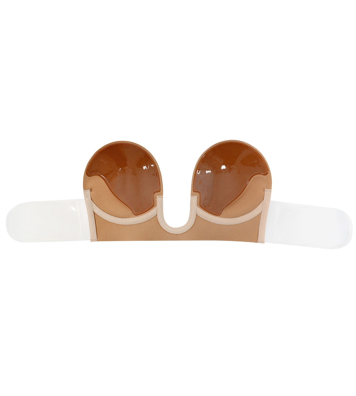 U Plunge Self Adhesive Bra - Caramel — image 6