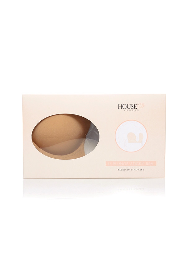 U Plunge Self Adhesive Bra - Caramel — image 8