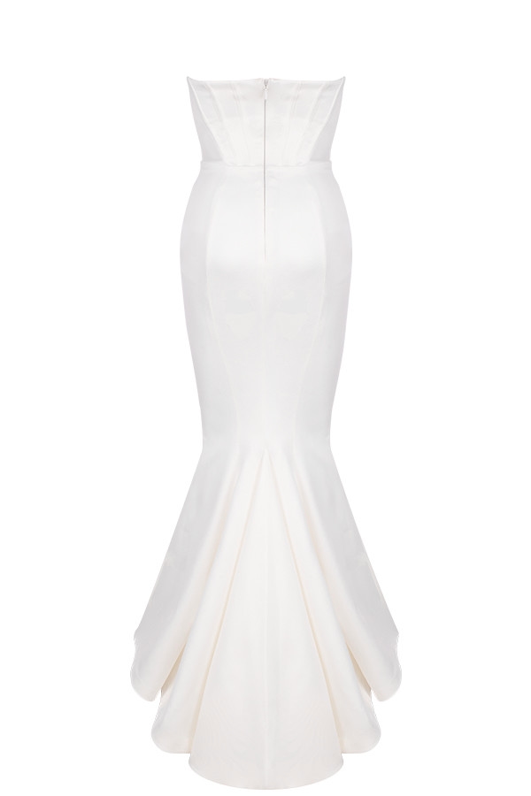 Ines  Ivory Strapless Corset Bridal Gown - Limited Edition — image 16