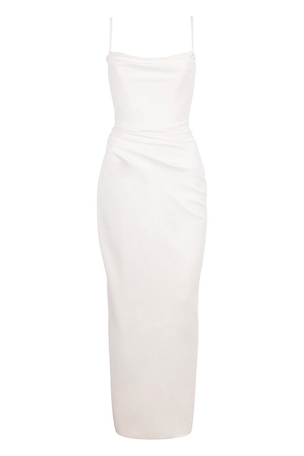 Margaux  Ivory Draped Bridal Gown - Limited Edition — image 17
