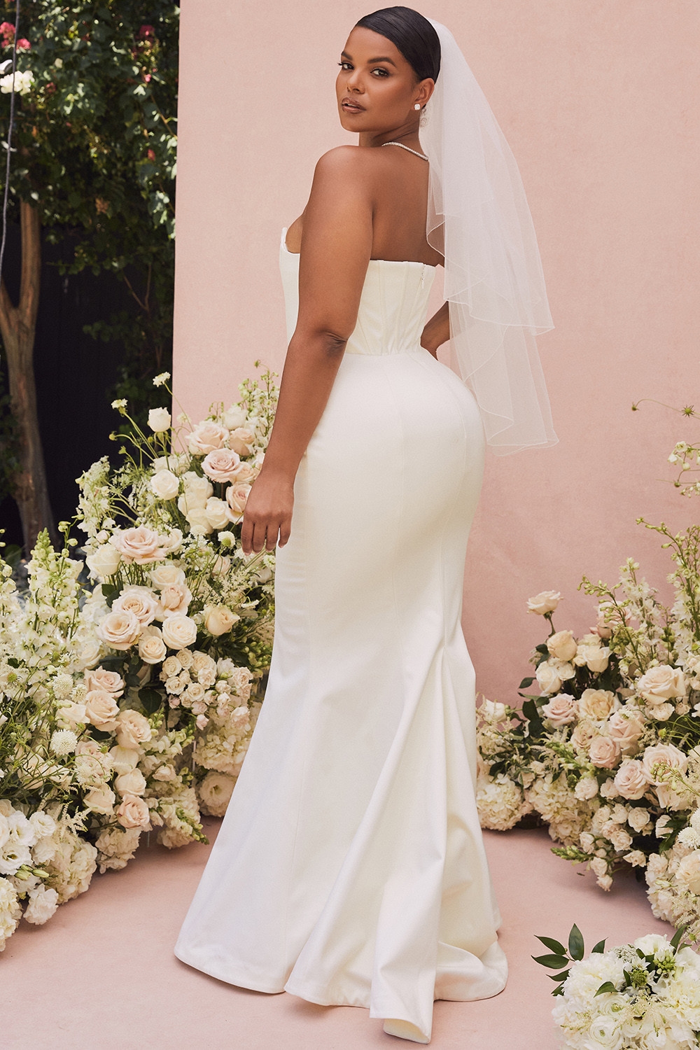 Ines  Ivory Strapless Corset Bridal Gown - Limited Edition — image 7