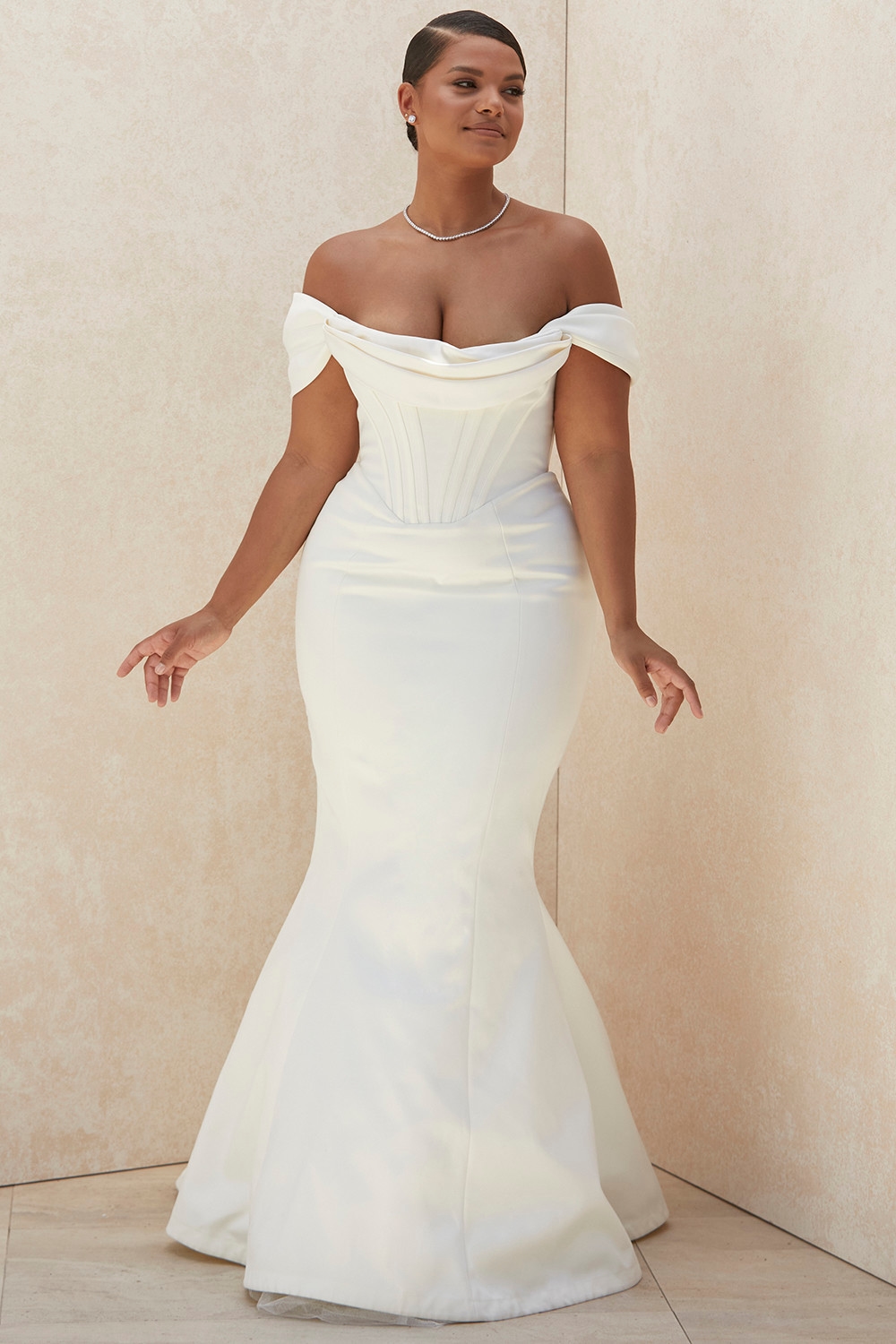 Antoinette  Ivory Corset Off Shoulder Bridal Gown - Limited Edition — image 9