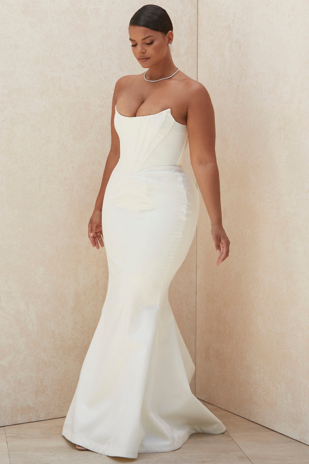 Ines  Ivory Strapless Corset Bridal Gown - Limited Edition — image 12
