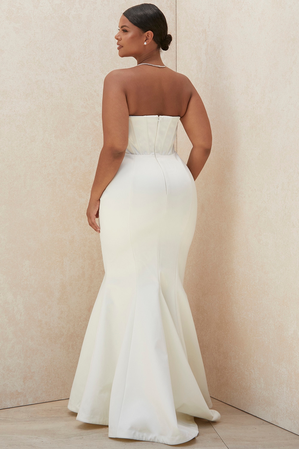 Ines  Ivory Strapless Corset Bridal Gown - Limited Edition — image 13