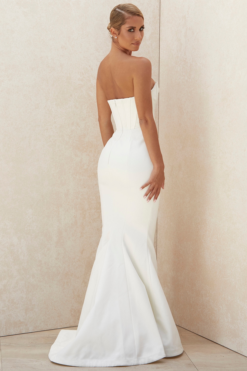 Ines  Ivory Strapless Corset Bridal Gown - Limited Edition — image 10