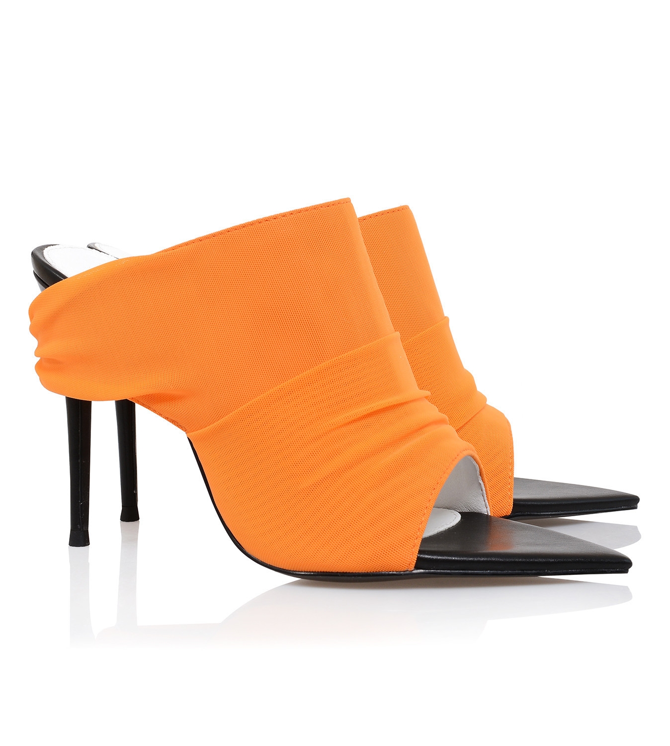 Abyss Mistress Rocks  Orange Power Mesh Mules - SALE — image 8
