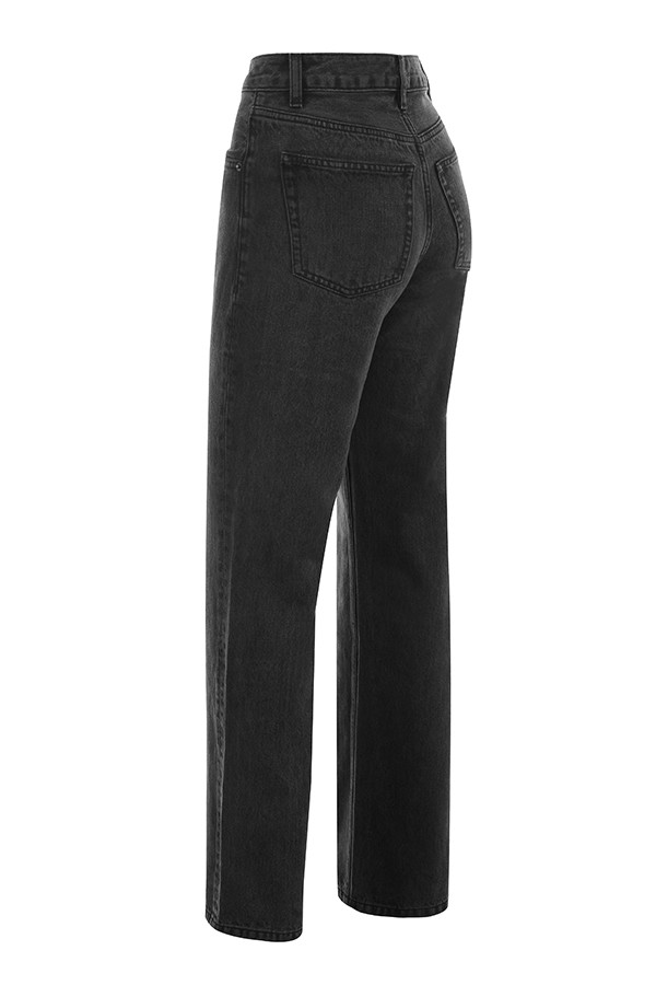 Yara  Black Vintage Fit High Waist Jeans — image 8