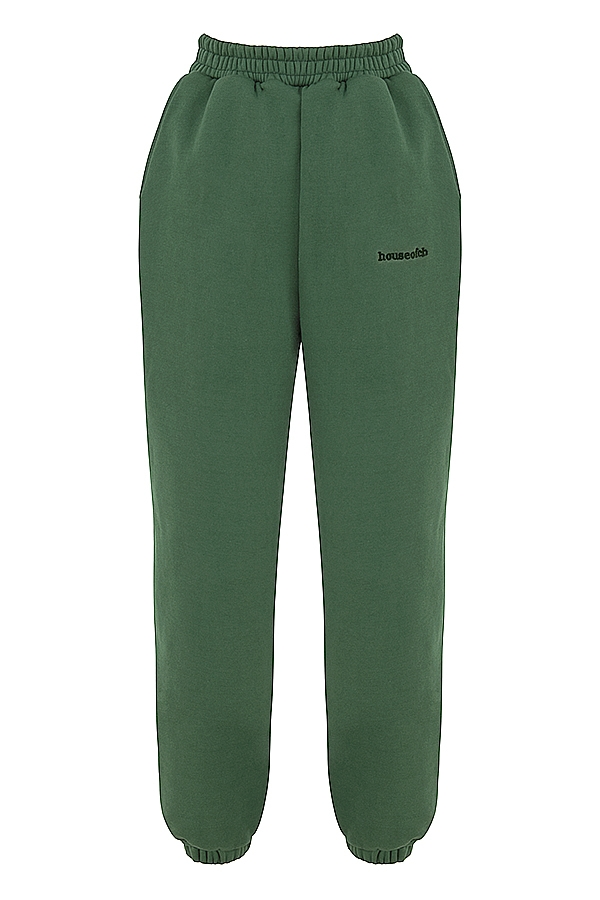 Sky  Moss Fleece Back Jogging Trousers — image 7