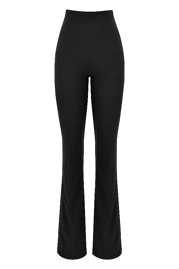 Erin  Black Mesh Trousers — image 7