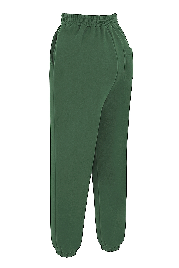 Sky  Moss Fleece Back Jogging Trousers — image 8