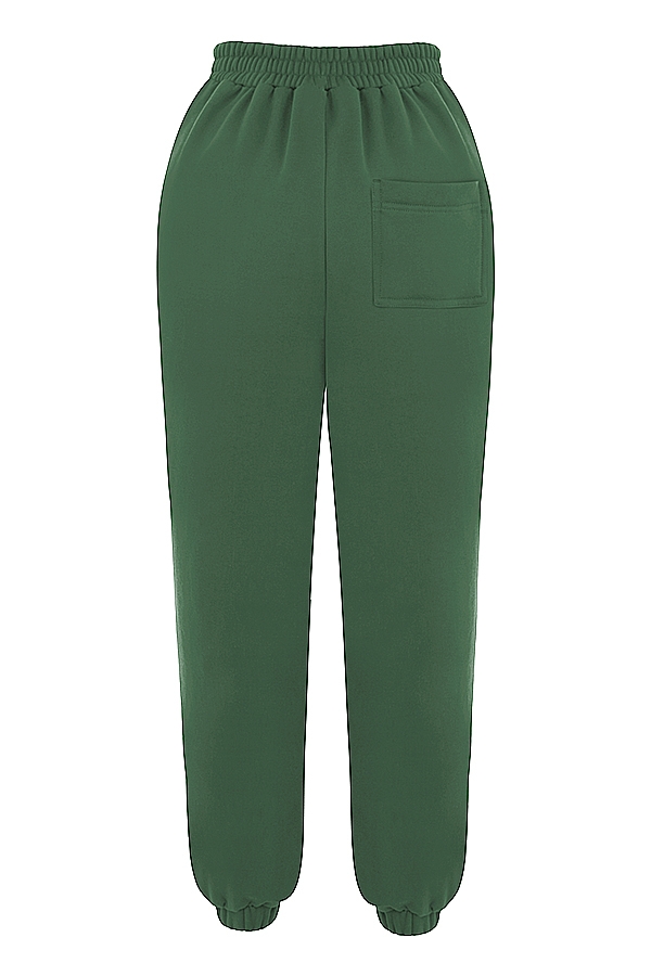 Sky  Moss Fleece Back Jogging Trousers — image 9