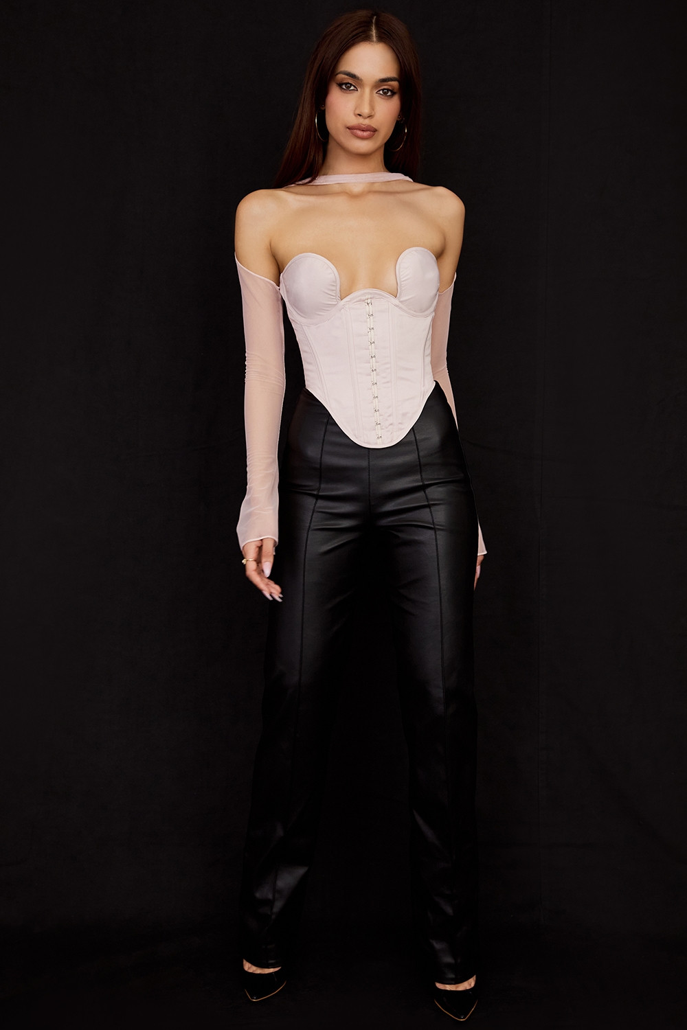 Mina  Crystal Structured Corset — image 7