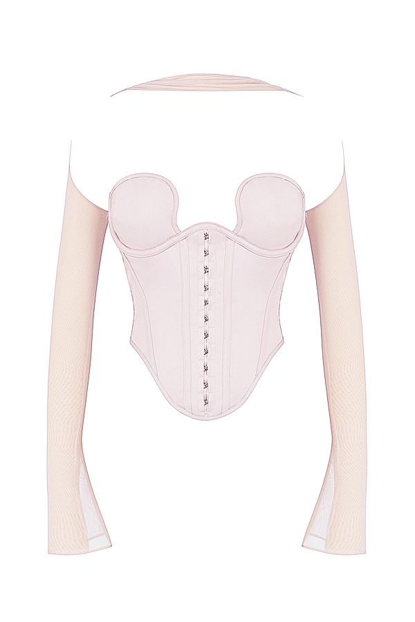 Mina  Crystal Structured Corset — image 12