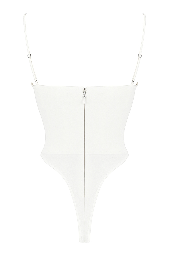 Avery  Ivory Underwired Bodysuit — image 11