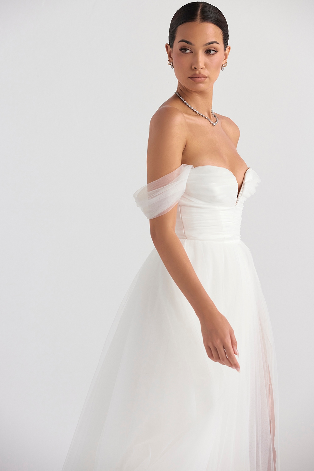 Fairytale  White Tulle Bridal Gown — image 7