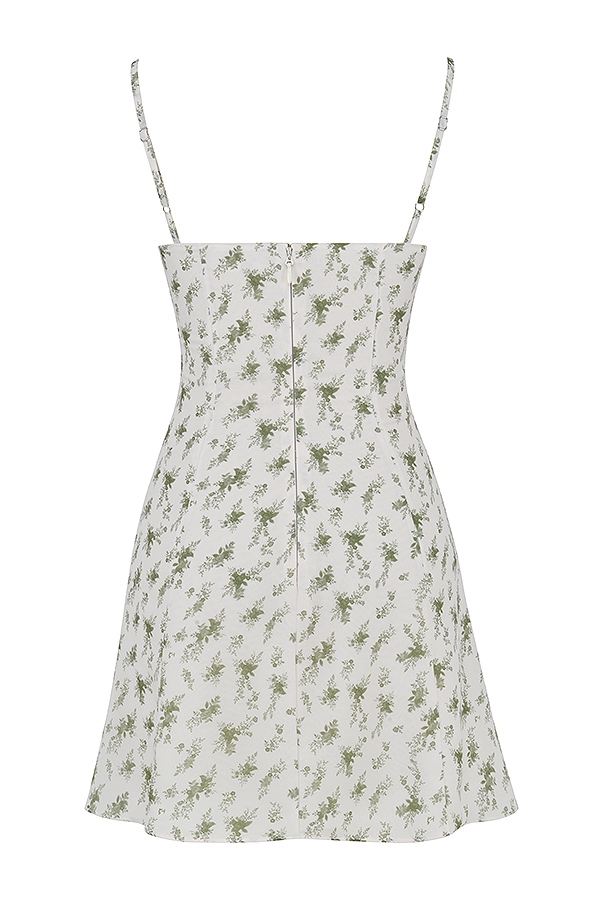 Christiana  Garden Print Mini Dress — image 15