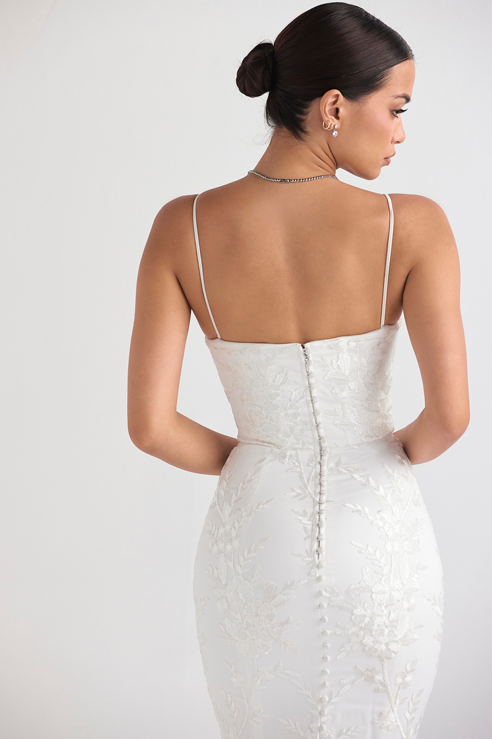 Solene  White Lace Bridal Gown — image 12