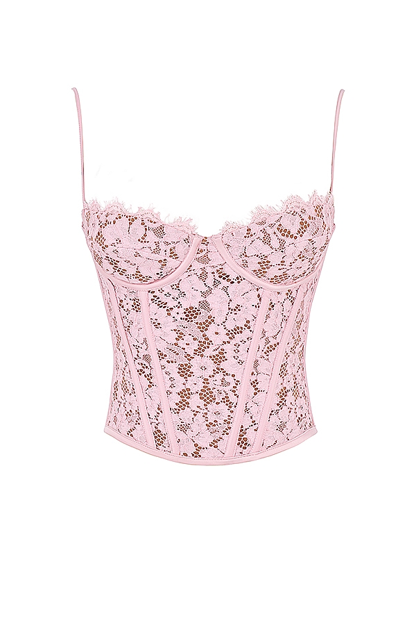 Mila  Rose Lace Underwired Corset — image 13