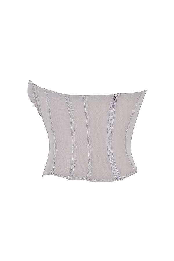 Demi  Grey Underwired Corset — image 9
