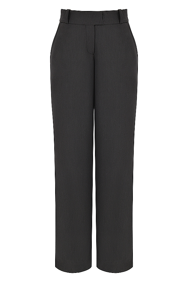 Cameron  Grey Loose Fit Trousers — image 9