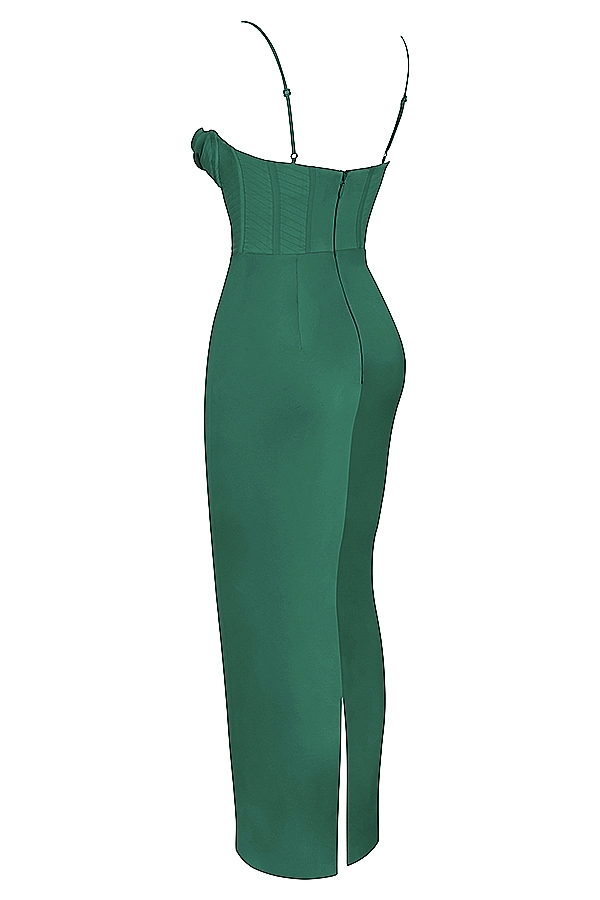 Charmaine  Forest Corset Maxi Dress — image 9