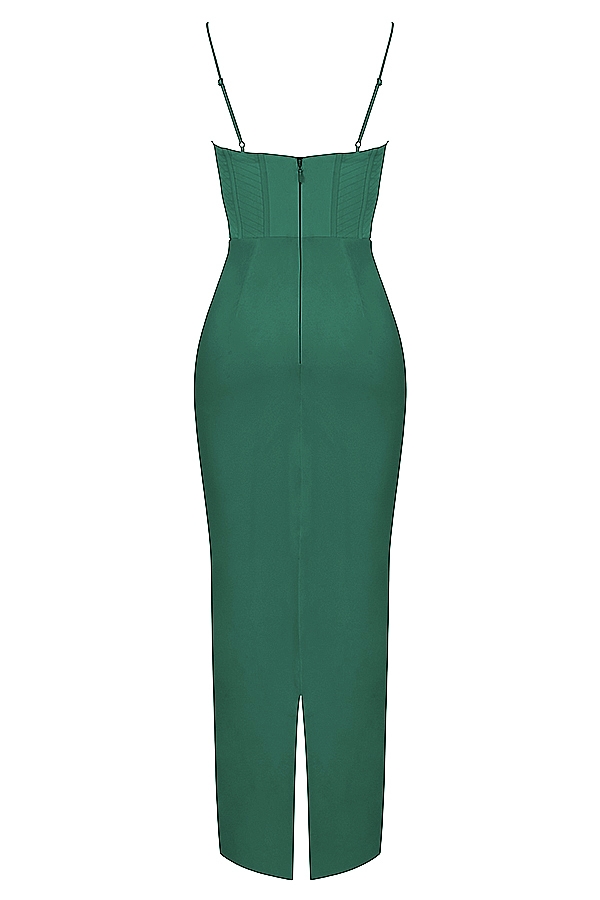 Charmaine  Forest Corset Maxi Dress — image 10