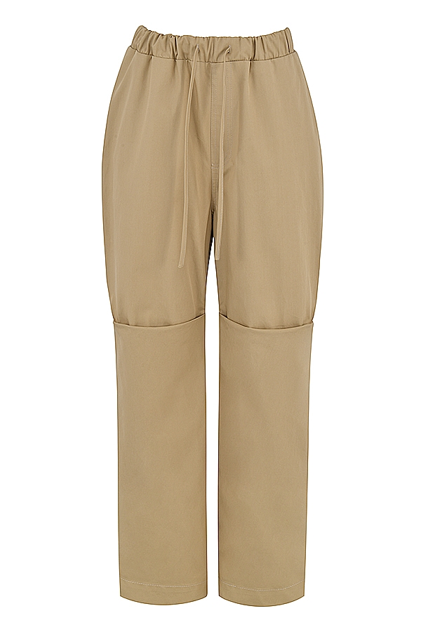 Luna  Camel Cargo Trousers — image 9