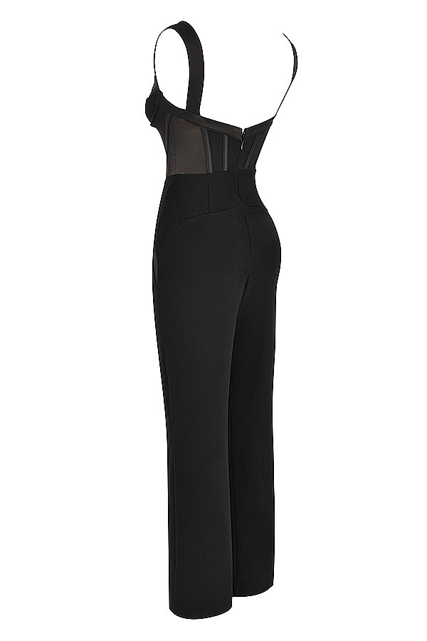 Mylene  Black Corset Jumpsuit — image 14