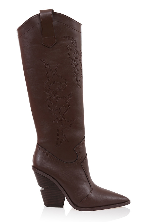 Mistress Rocks Cocoa Cowboy Boots - SALE — image 6