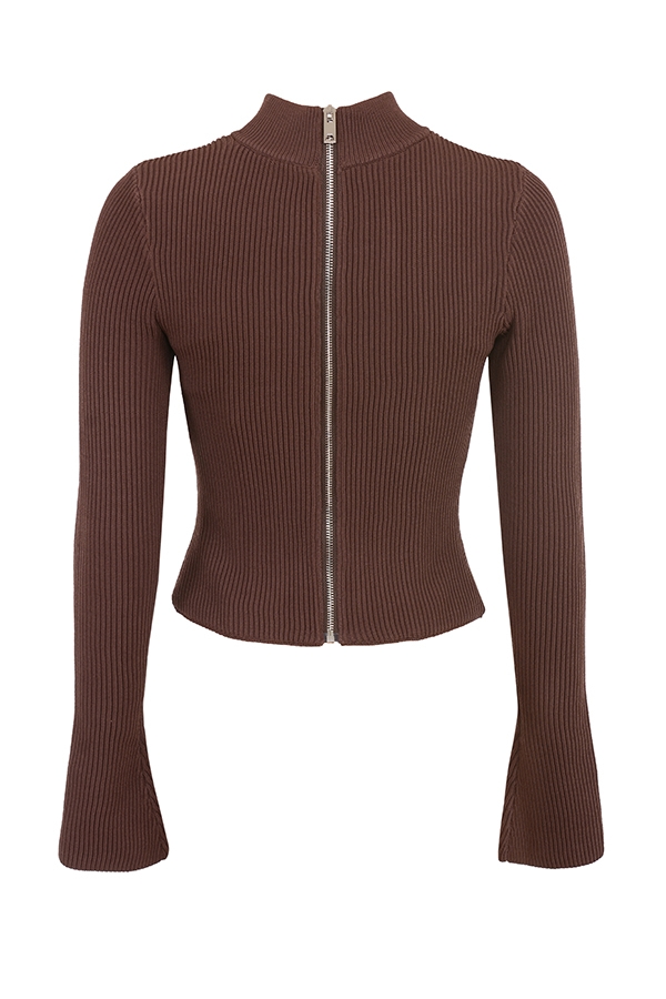 Georgina  Cocoa Knitted Corset — image 10