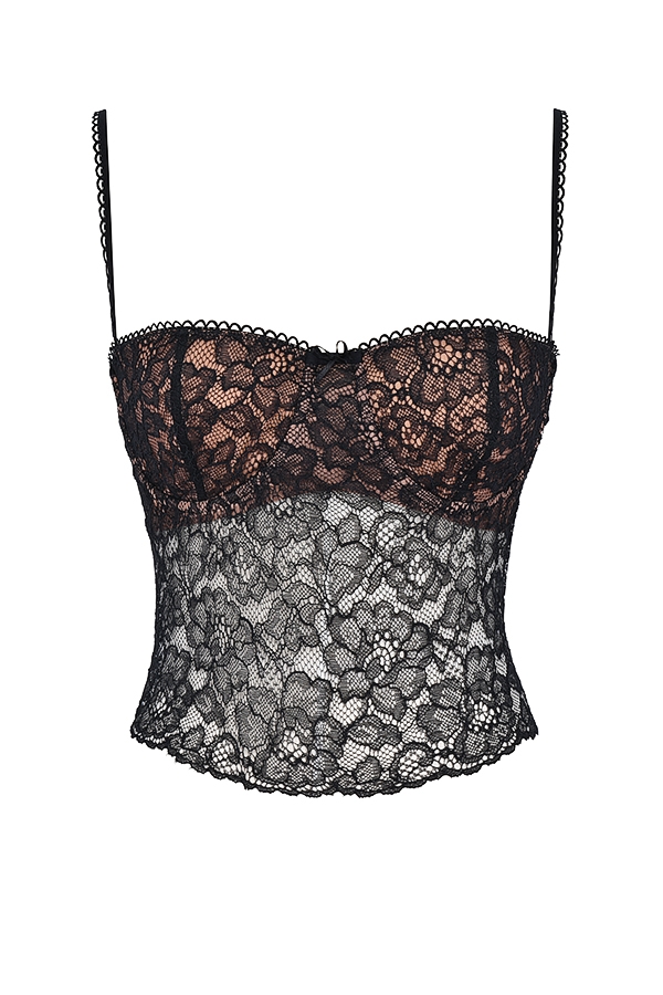 Jacinta  Black Lace Cami Top — image 12