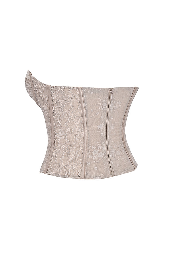 Mistress Rocks Ecru Lace Underwired Corset - SALE — image 8