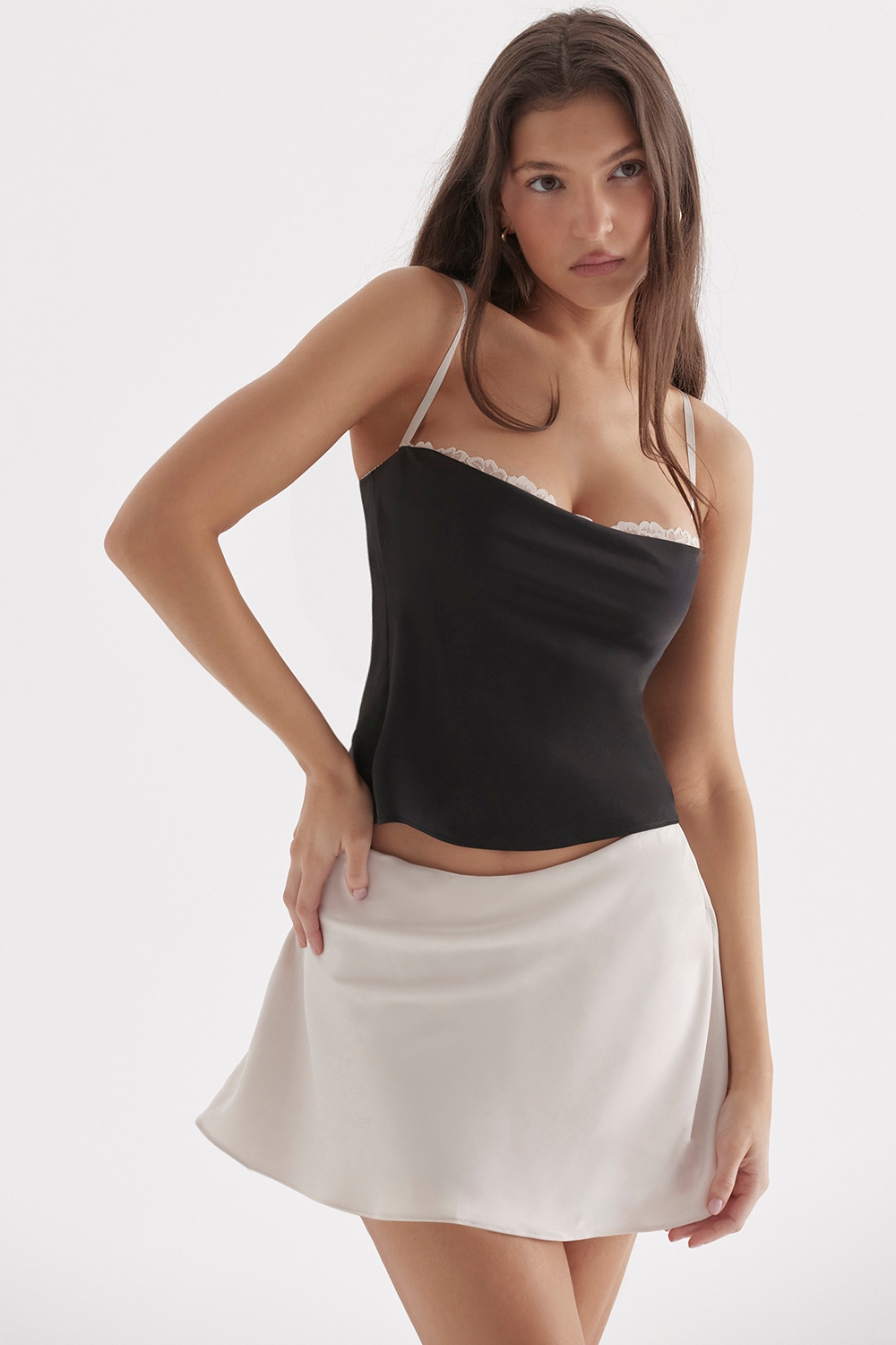Malala  Off White Mini Skirt — image 7