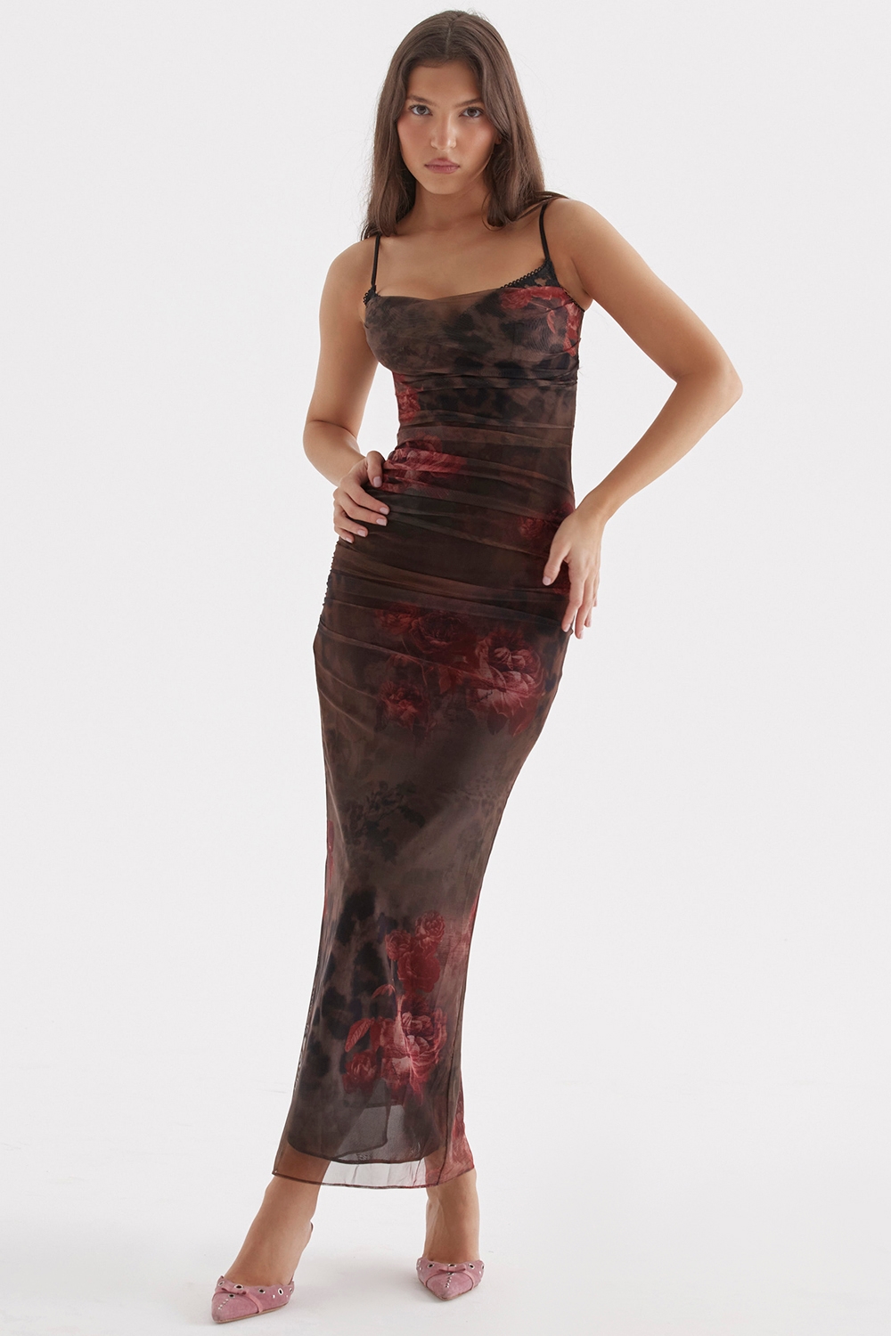 Nalini Printed Maxi Dress
