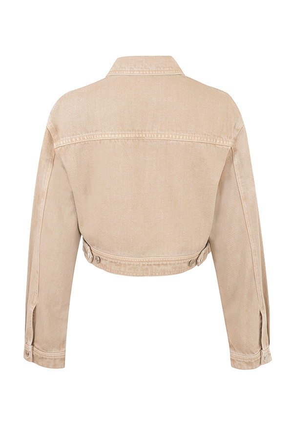 Mistress Rocks Camel Denim Jacket - SALE — image 12