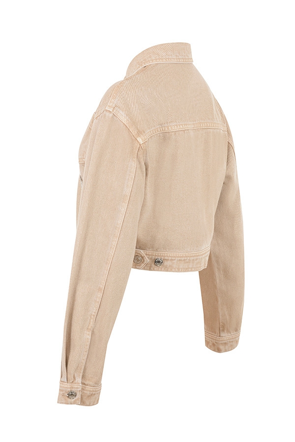 Mistress Rocks Camel Denim Jacket - SALE — image 11