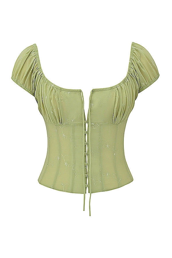 Mistress Rocks Pear Embroidered Top - SALE — image 10